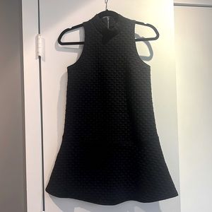 Abercrombie & Fitch black halter collar dress xs